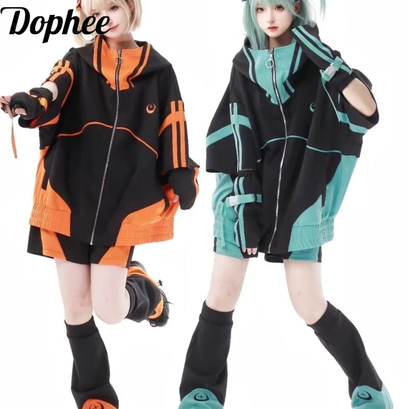 Winter Clothing Design - Dophee-Subcultura Spice Girls Ternos Esportivos, Cardigans