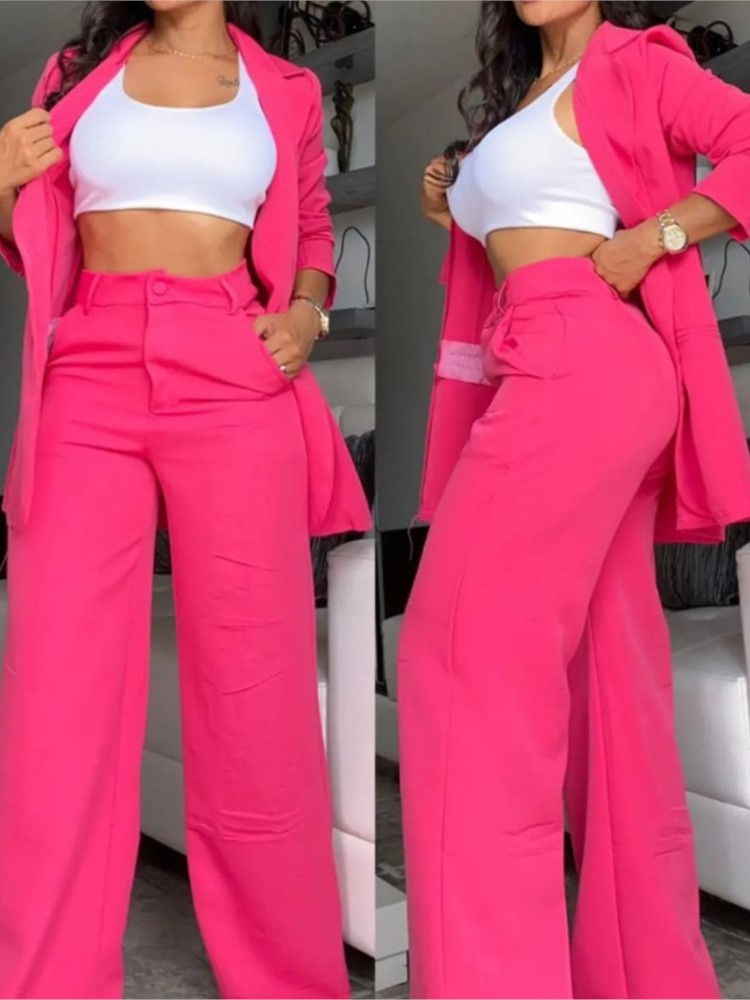 Winter Clothing Design - Novo outono moda feminina sólido gola