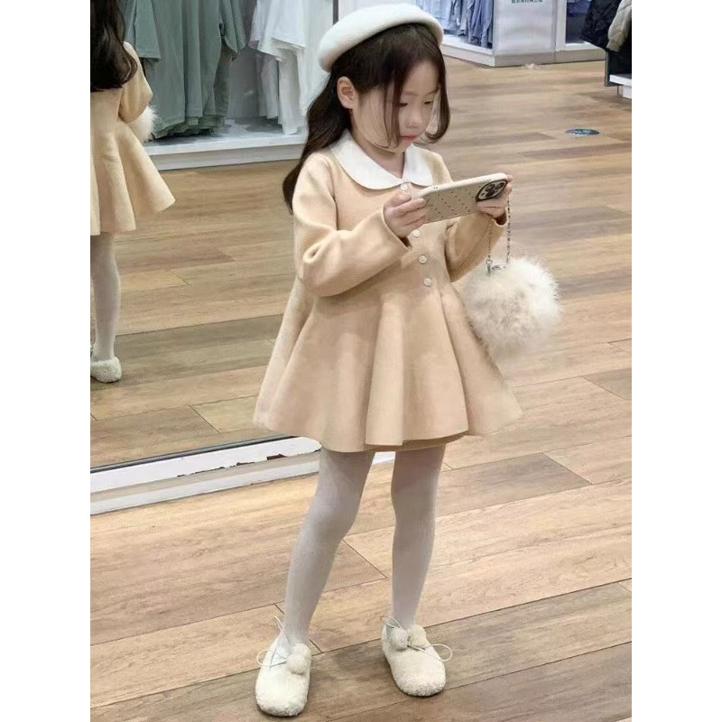 Yellow Winter Clothing - Roupas infantis coreanas 2025 outono e