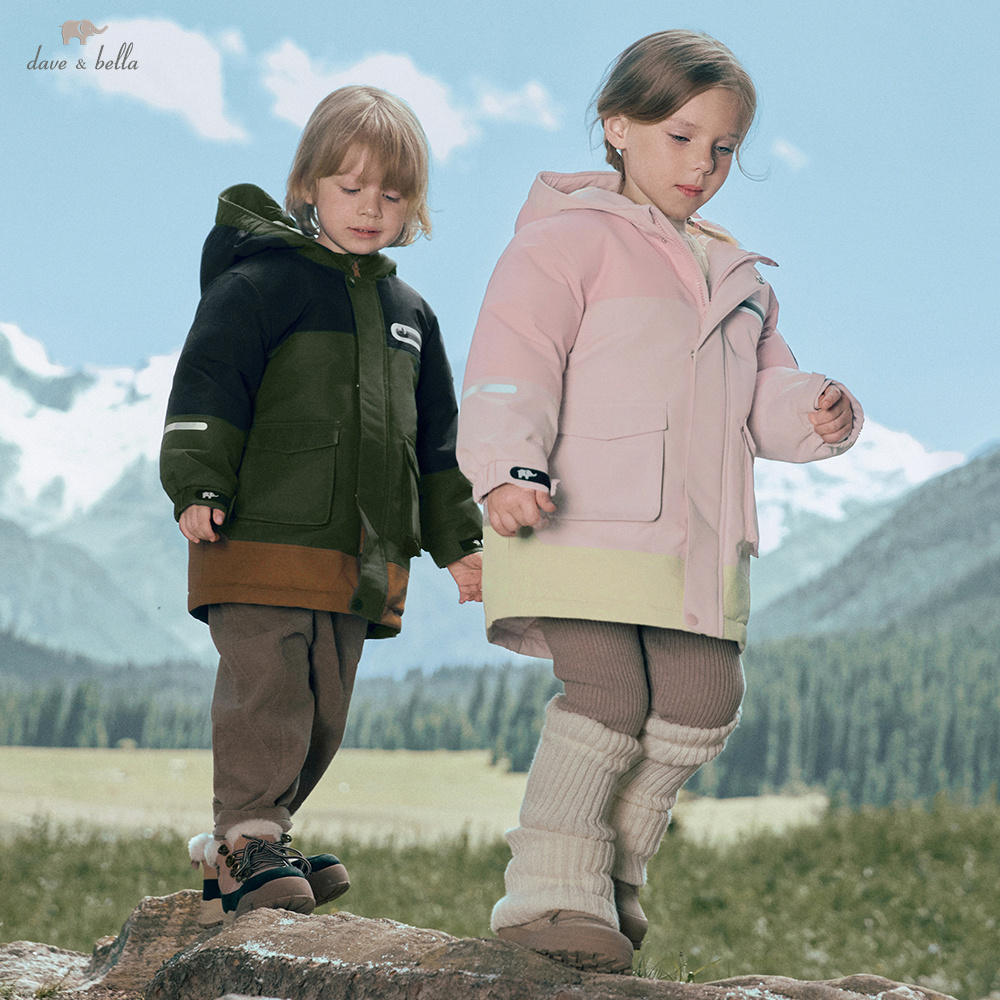Winter Clothing Baby Boy - Dave bella crianças jaqueta de inverno