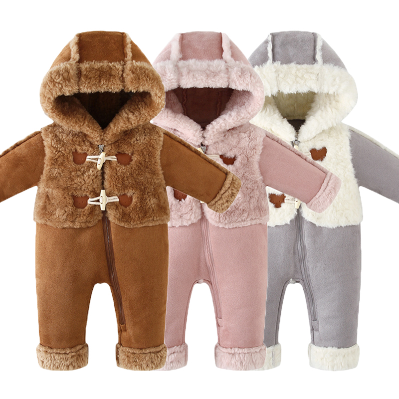 Winter Clothing Baby Boy - Macacão para Bebê Recém-Nascido, Roupa de