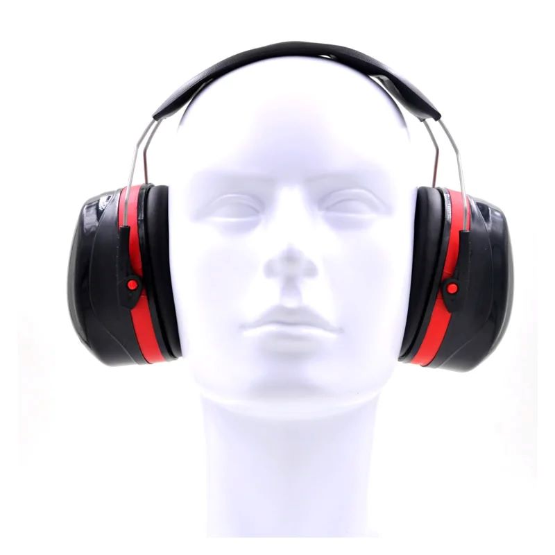 Ear Muff Foldable - Protetores de orelha ajustáveis, cabeça anti-ruído,