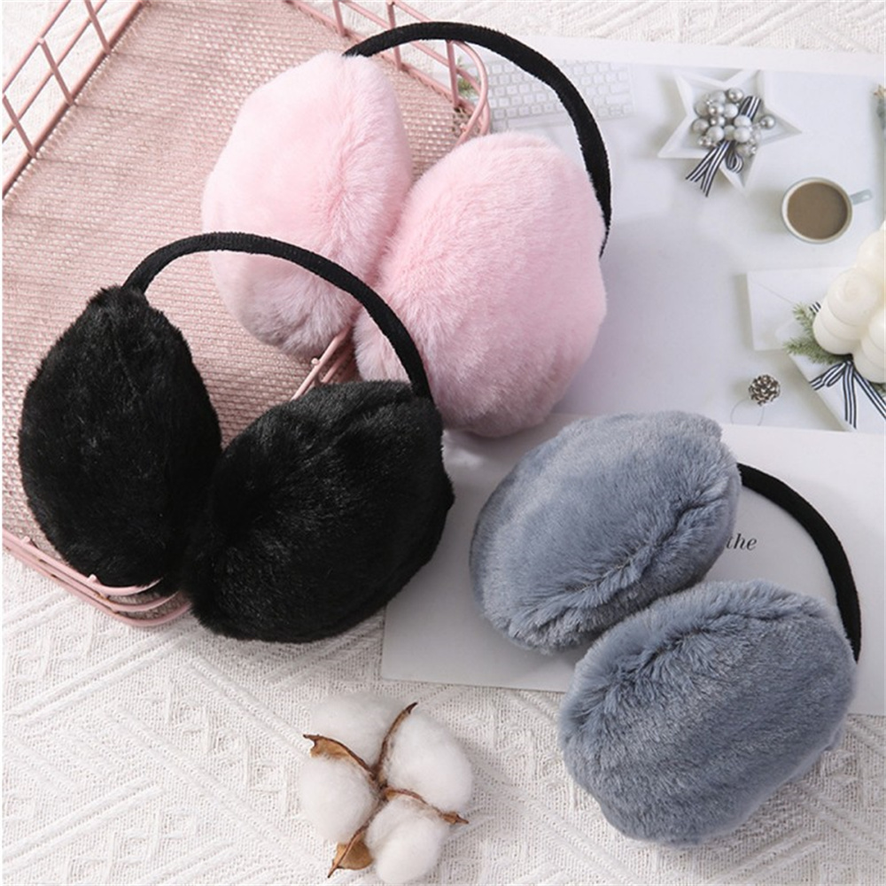 Ear Muff Foldable - Protetores de orelha térmicos fofos para