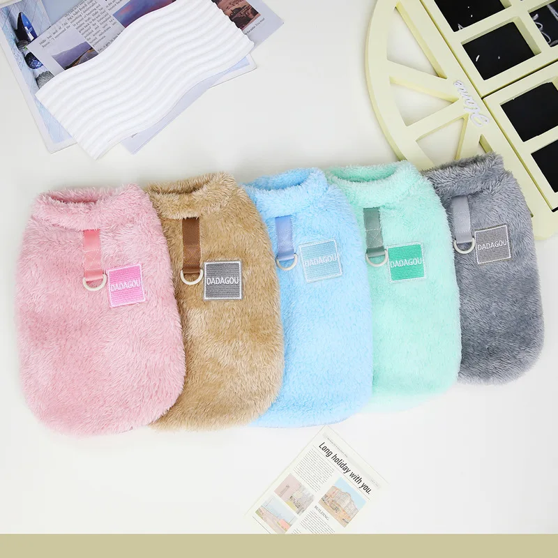 Winter Clothing Colors - Casaco de Inverno para Cães, Roupas
