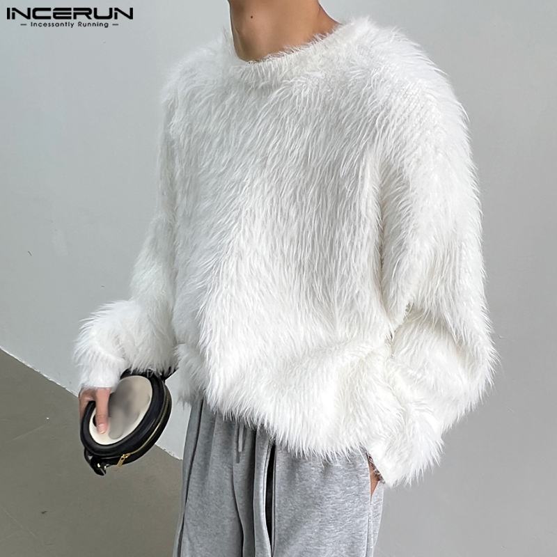 Winter Clothing Colors - 2023 pulôveres masculinos cor sólida de