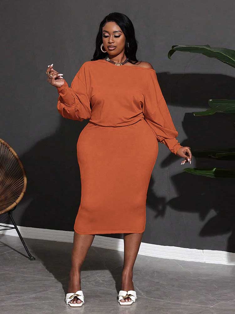 Vestido laranja feminino saind - Winter Clothing Plus Size avaliação e preço
