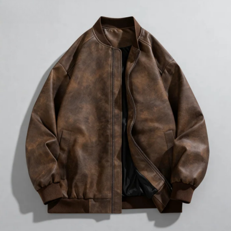Outono nova alta qualidade ret - Quality Winter Clothing Bomber Jacket avaliação e preço