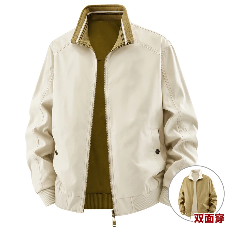 Jaqueta Reversível de Alta Qua - Quality Winter Clothing Bomber Jacket avaliação e preço