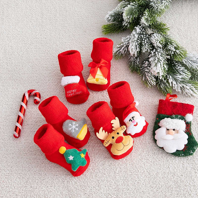 Meias de Natal curtas para rec - Winter Clothing Baby Boy avaliação e preço