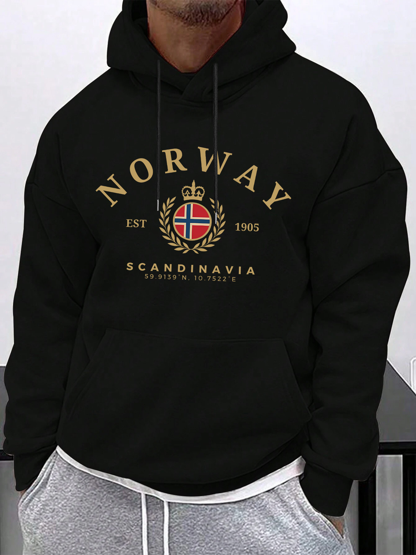 Moletom Unissex NORWAY SCANDIN - Winter Clothing Norway avaliação e preço