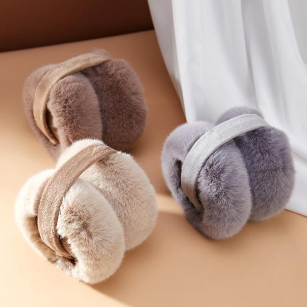 Mulheres inverno earmuffs orel - Ear Muff Foldable avaliação e preço