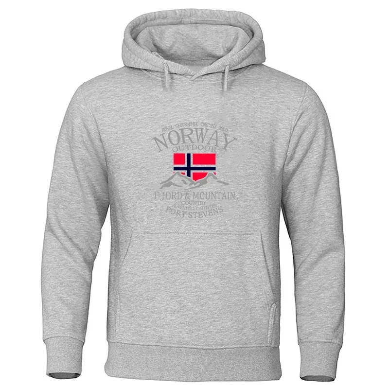 Moletom Masculino de Manga Lon - Winter Clothing Norway avaliação e preço