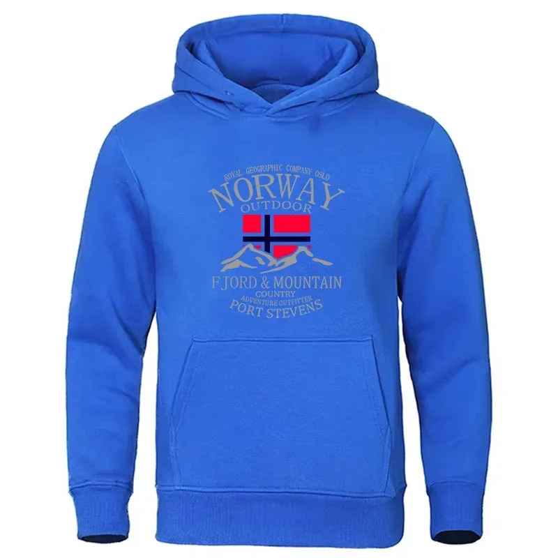 Moletom Masculino de Manga Lon - Winter Clothing Norway avaliação e preço