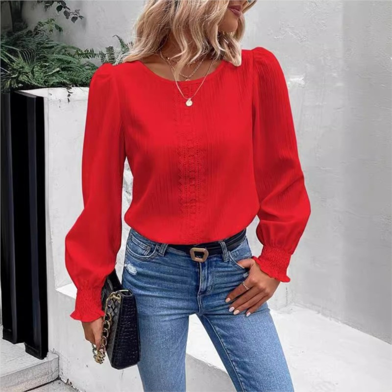 Camisa de manga comprida femin - Winter Clothing Colors avaliação e preço