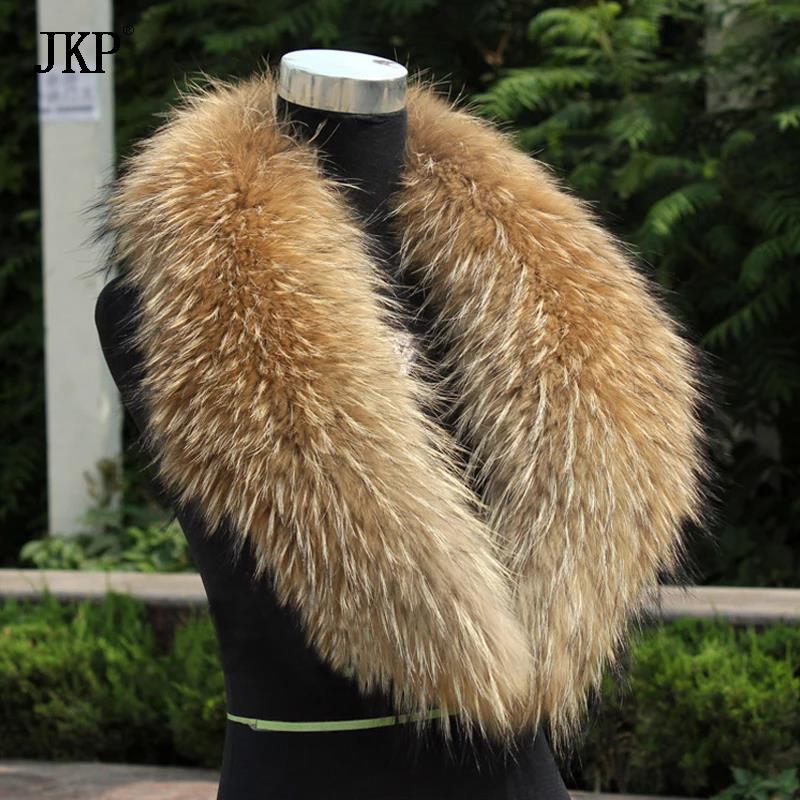 Gola de pele natural real pele - Winter Clothing Design avaliação e preço