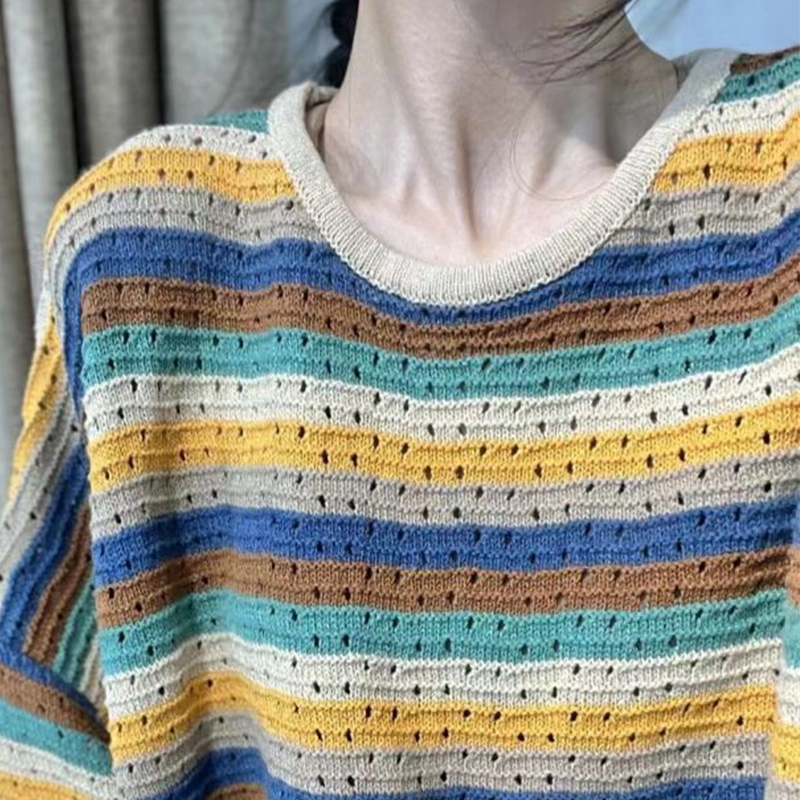 Primavera feminino listrado ma - Yellow Winter Clothing avaliação e preço