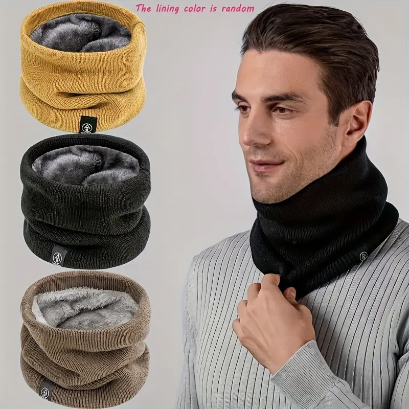 Lenço de malha quente engrossa - Neck Gaiter Fleece avaliação e preço
