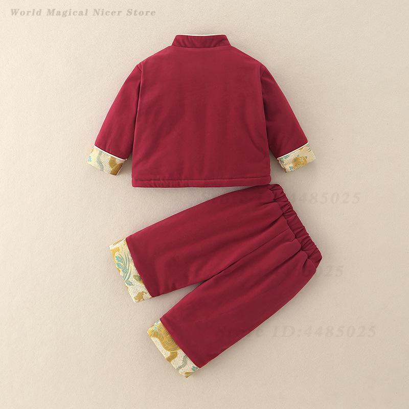 Traje Tradicional Chinês para  - Winter Clothing Baby Boy avaliação e preço