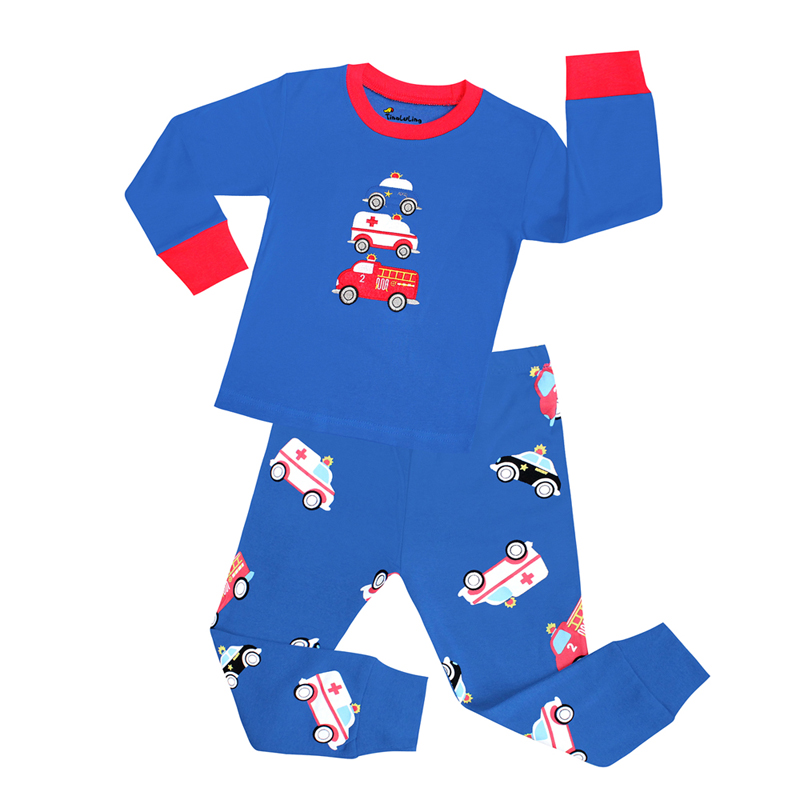 100 Cotton Boys Pajamas Sets 2 - Winter Clothing Baby Boy avaliação e preço