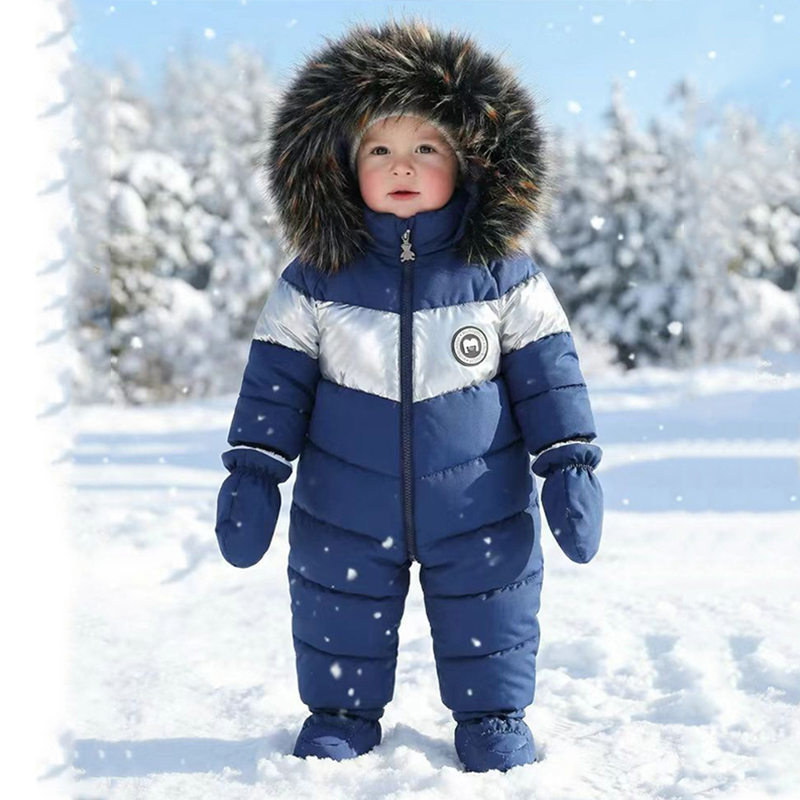 Macacão de Inverno para Bebê R - Winter Clothing Baby Boy avaliação e preço