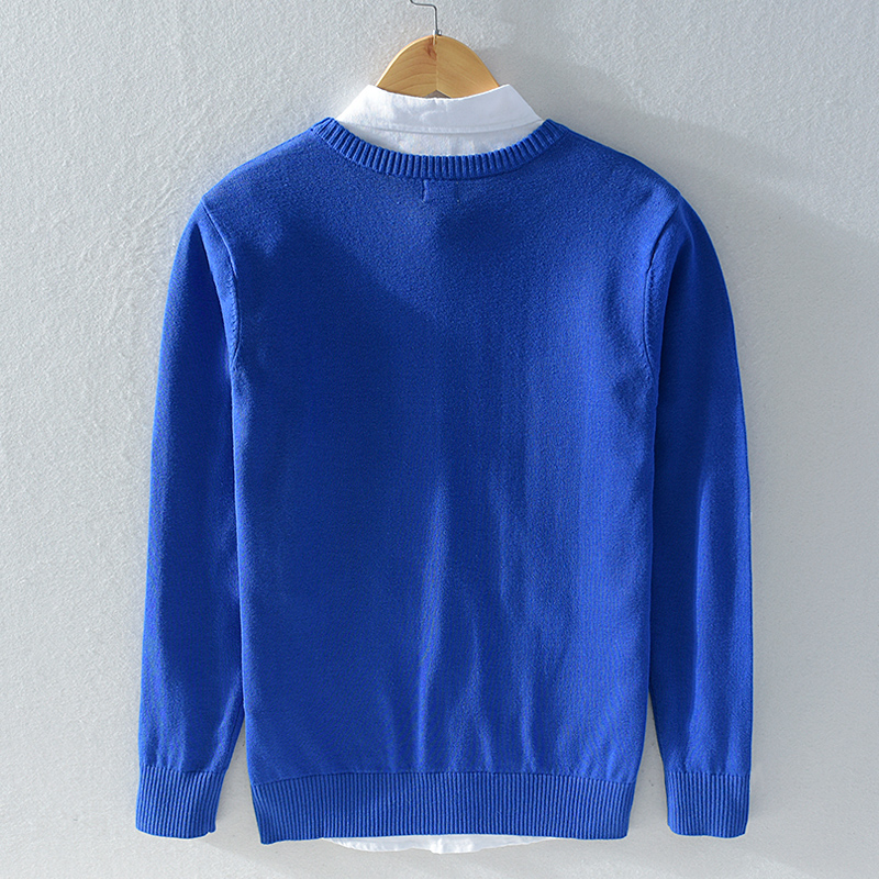 Suéter masculino de algodão co - Winter Clothing Colors avaliação e preço