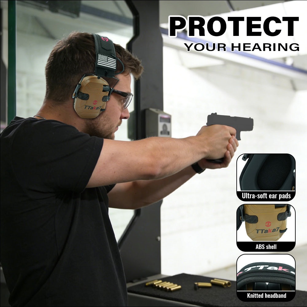 Novo Protetor Auditivo Eletrôn - Ear Muff Foldable avaliação e preço