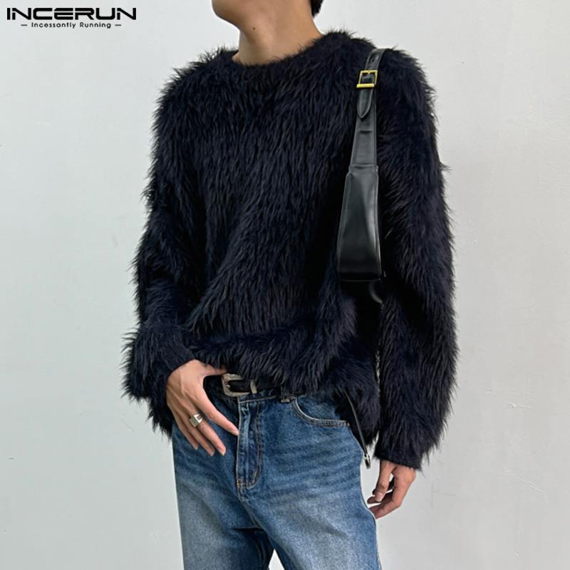 2023 pulôveres masculinos cor  - Winter Clothing Colors avaliação e preço