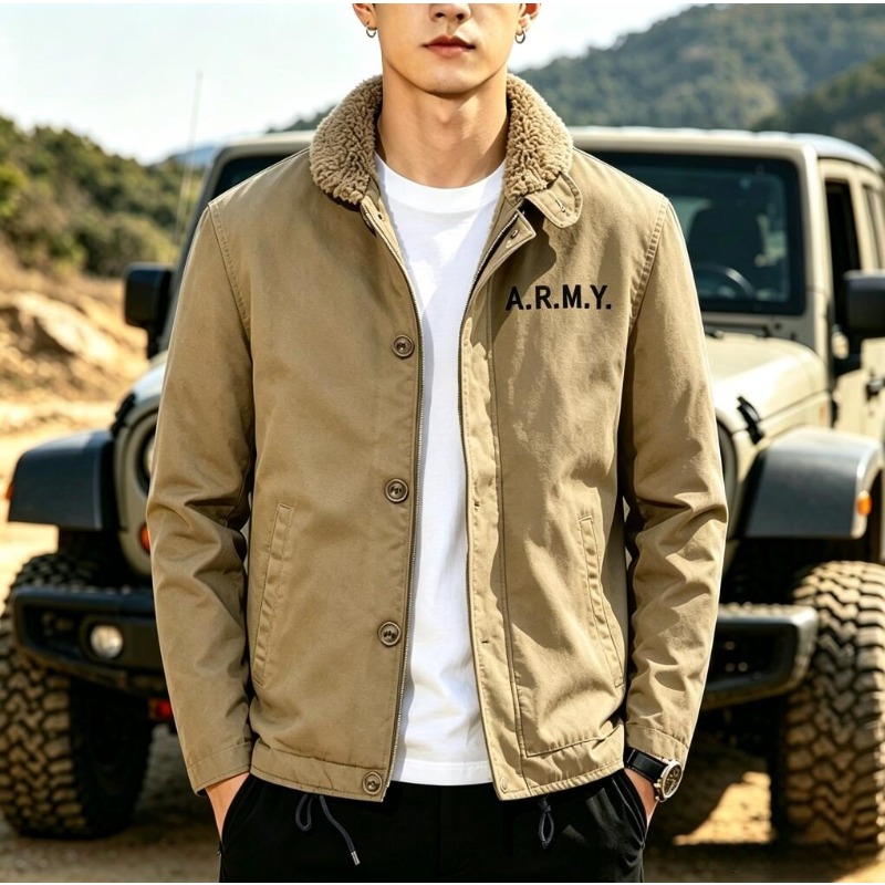 Novas Jaquetas de Inverno para - Quality Winter Clothing Bomber Jacket avaliação e preço