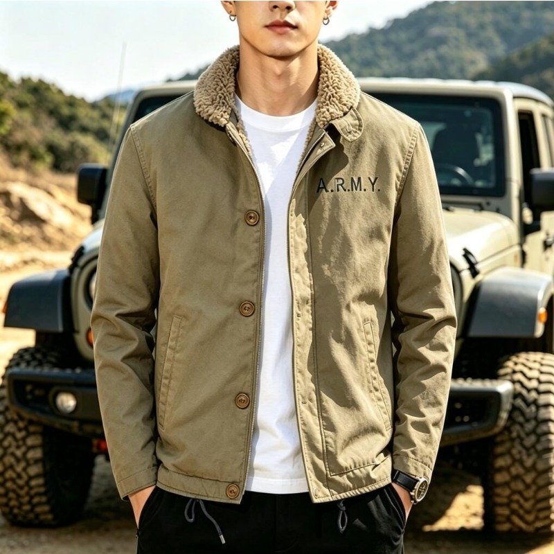 Novas Jaquetas de Inverno para - Quality Winter Clothing Bomber Jacket avaliação e preço