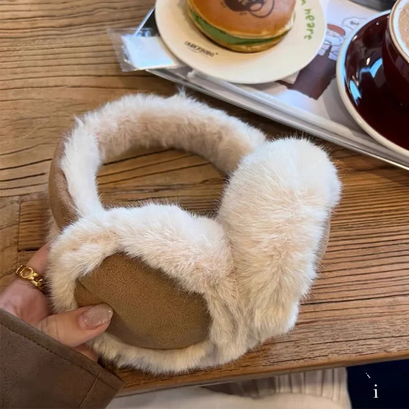 Moda de pelúcia orelha muffs d - Ear Muff Foldable avaliação e preço
