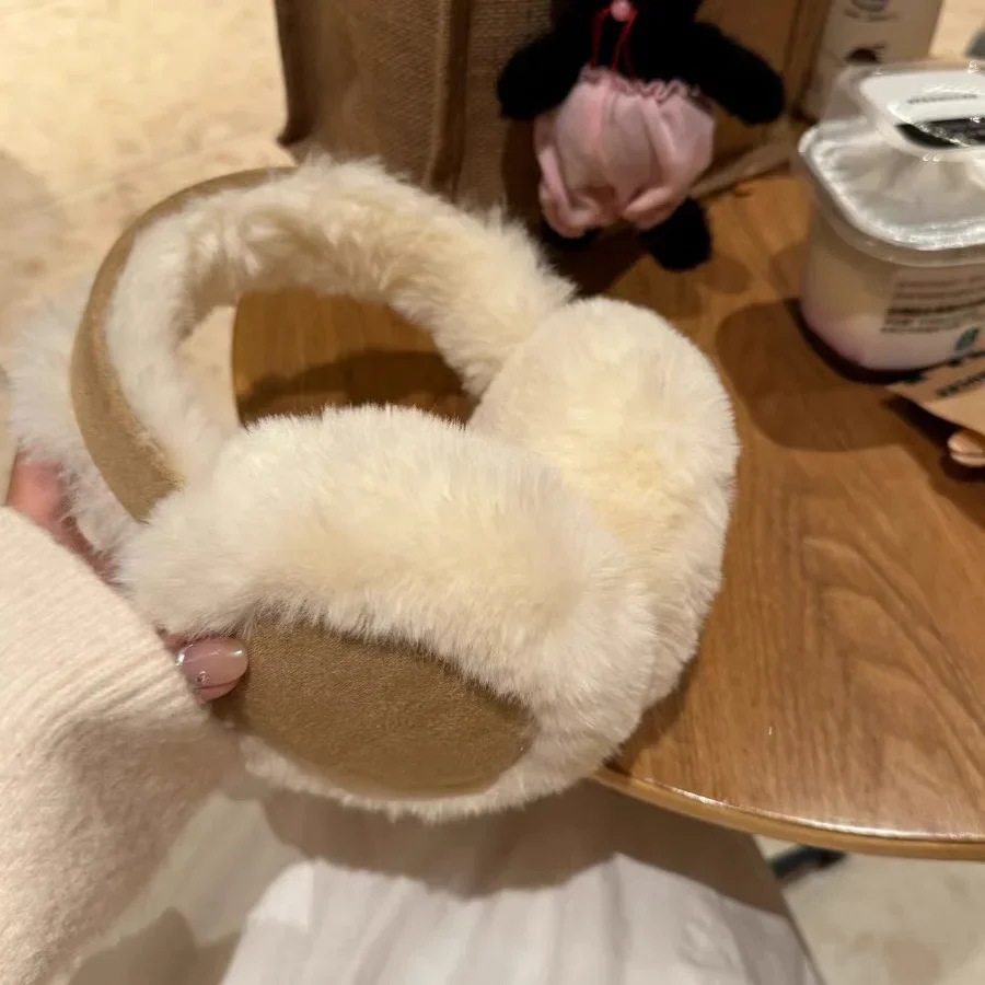 Moda de pelúcia orelha muffs d - Ear Muff Foldable avaliação e preço