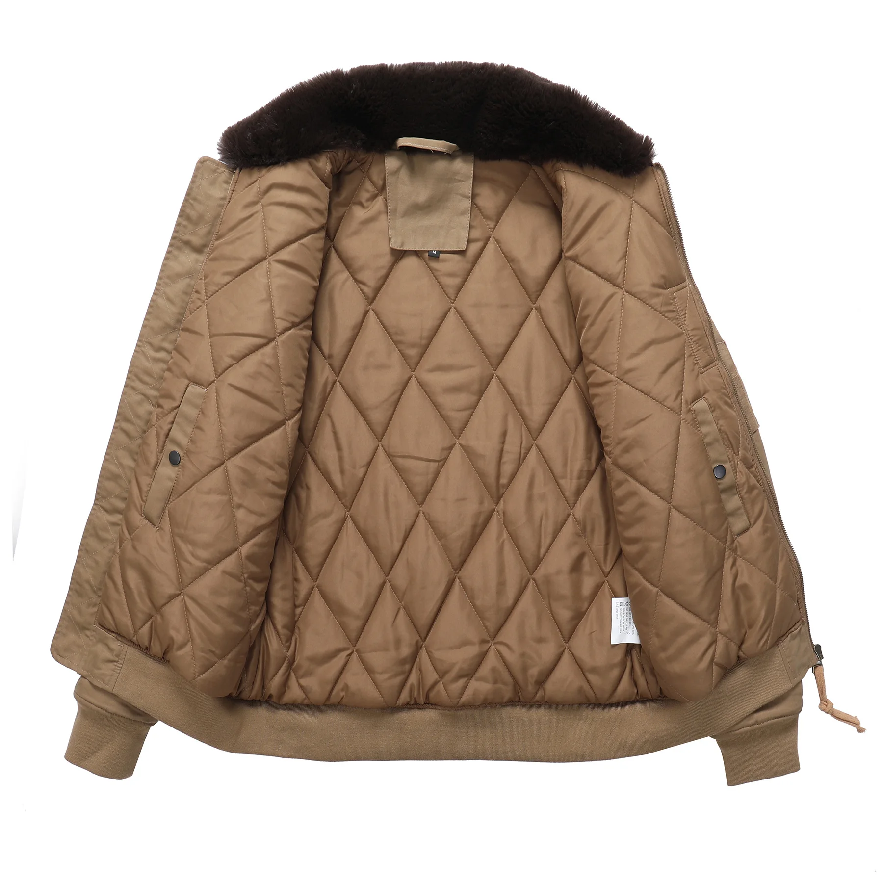 Novo inverno dos homens jaquet - Quality Winter Clothing Bomber Jacket avaliação e preço